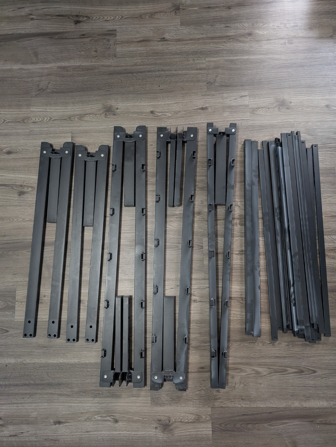 Queen Bed Frame, metal no bid spring needed. - photo 4