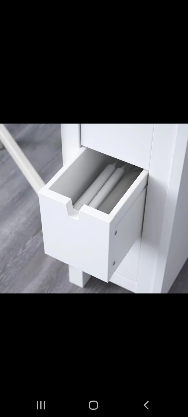 IKEA NORDEN White gateleg Table image indicator(3)