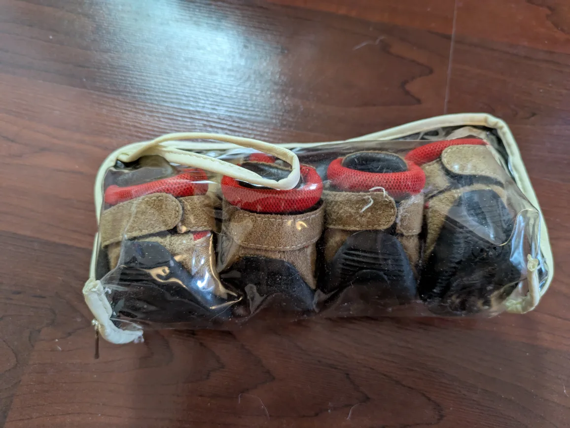 bundle - 4 sets Dog Booties (Small-Medium) image indicator(7)