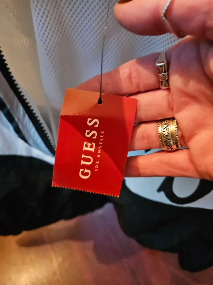 GUESS Women's Colourblocked Track Jacket Size Small image indicator(7)