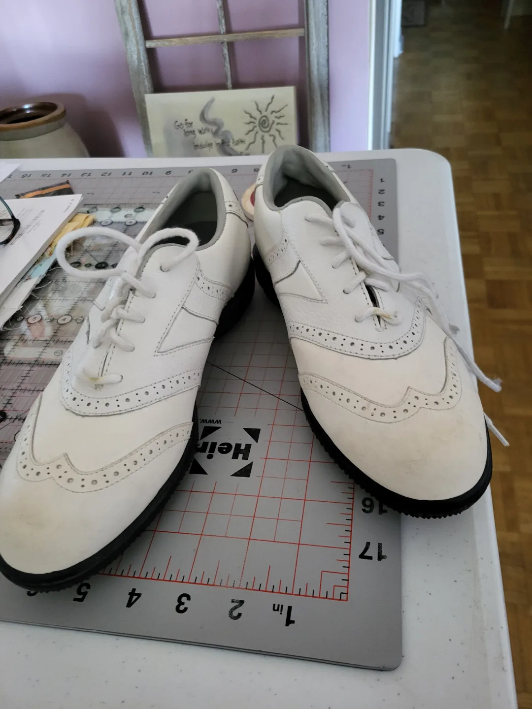 Reebok Women's White Golf Shoes image indicator(2)