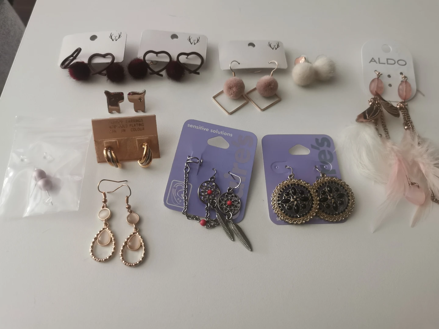 Bundle of 11 pairs of earrings - photo 2