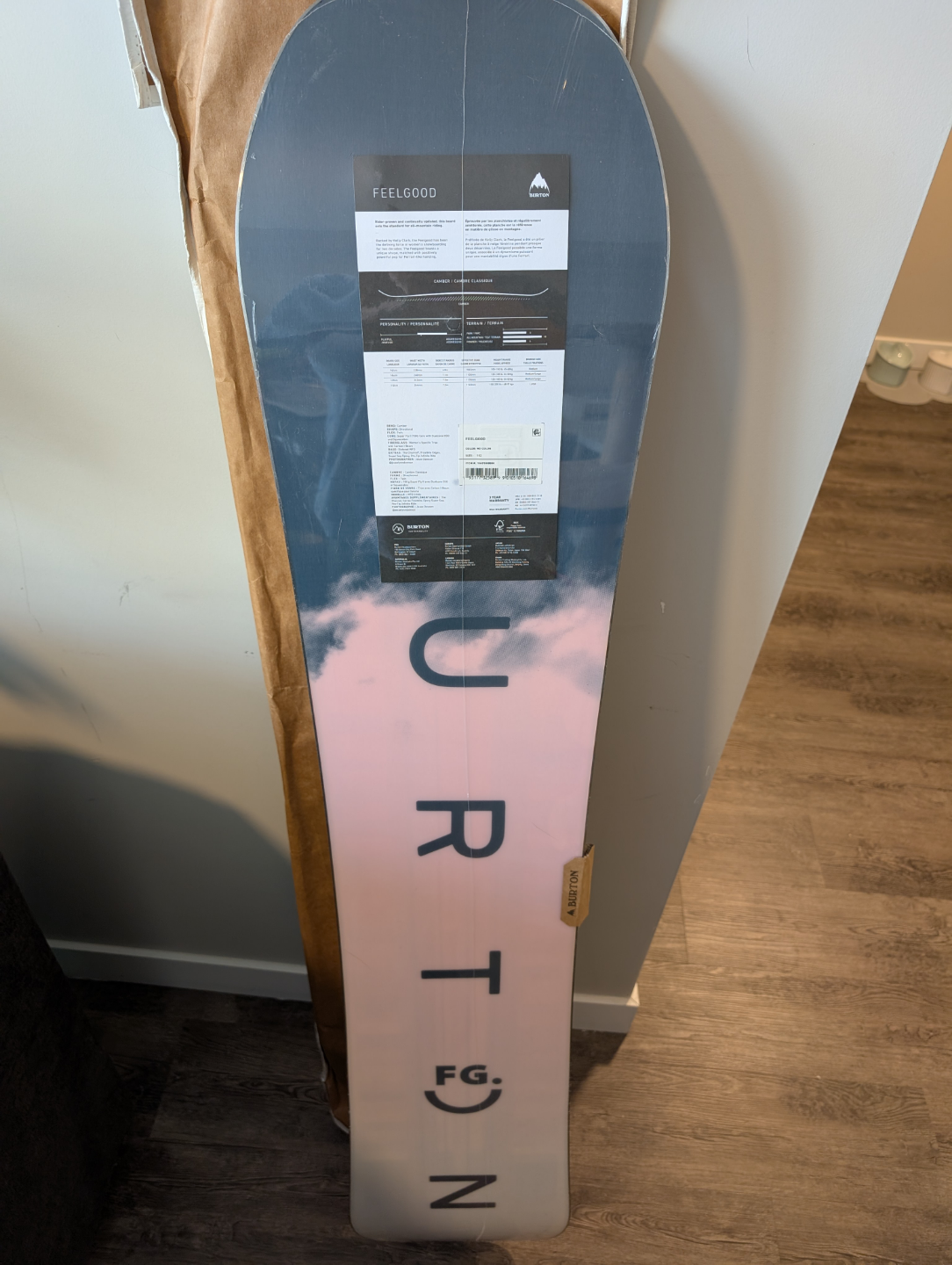 Burton Feelgood Snowboard - 152cm - photo 4