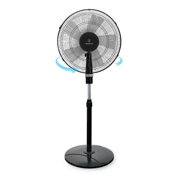 Westinghouse 16" Pedestal Fan - 3 Speed Settings - photo 2