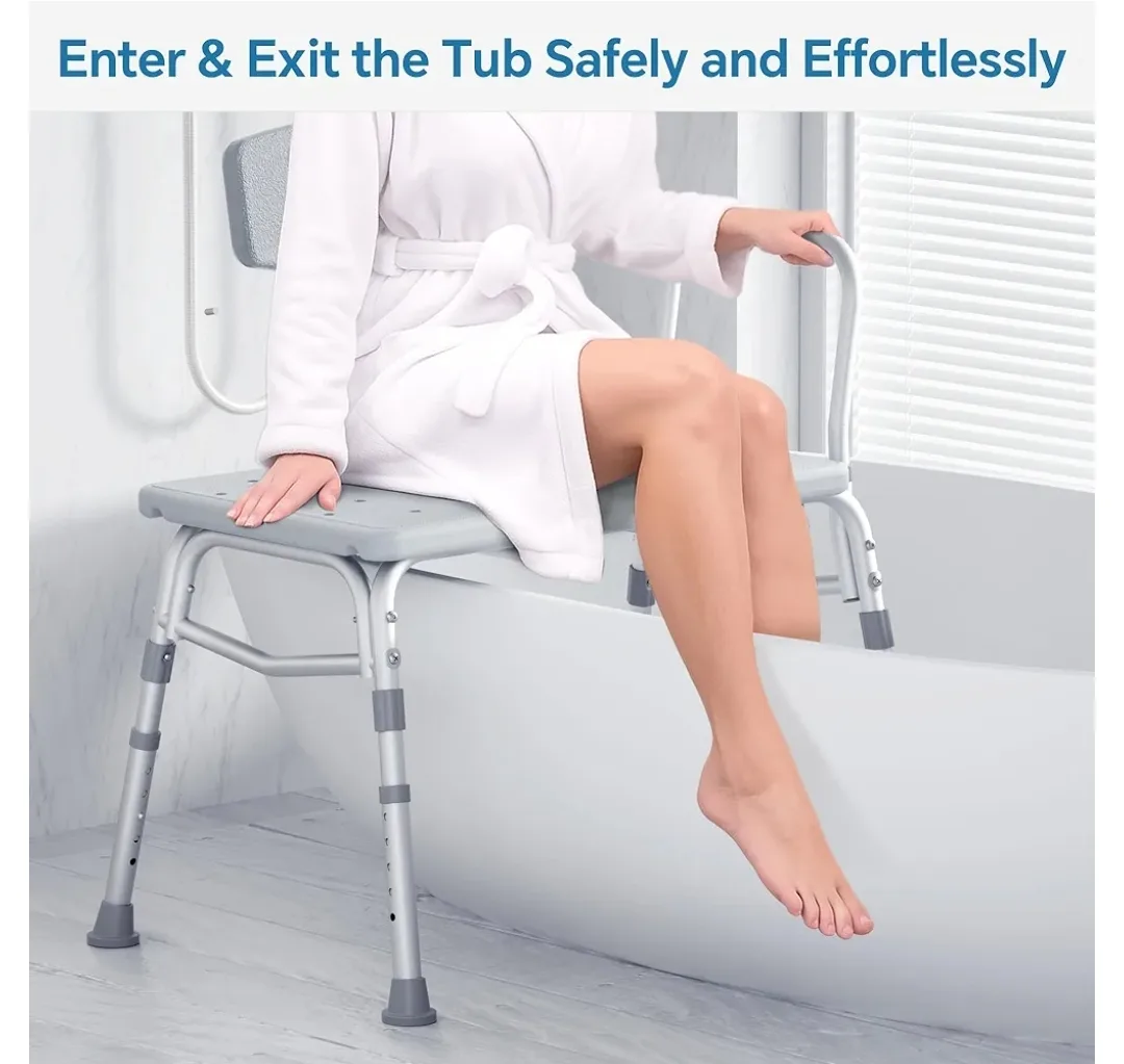 Shower Bench in plastic never used image indicator(4)