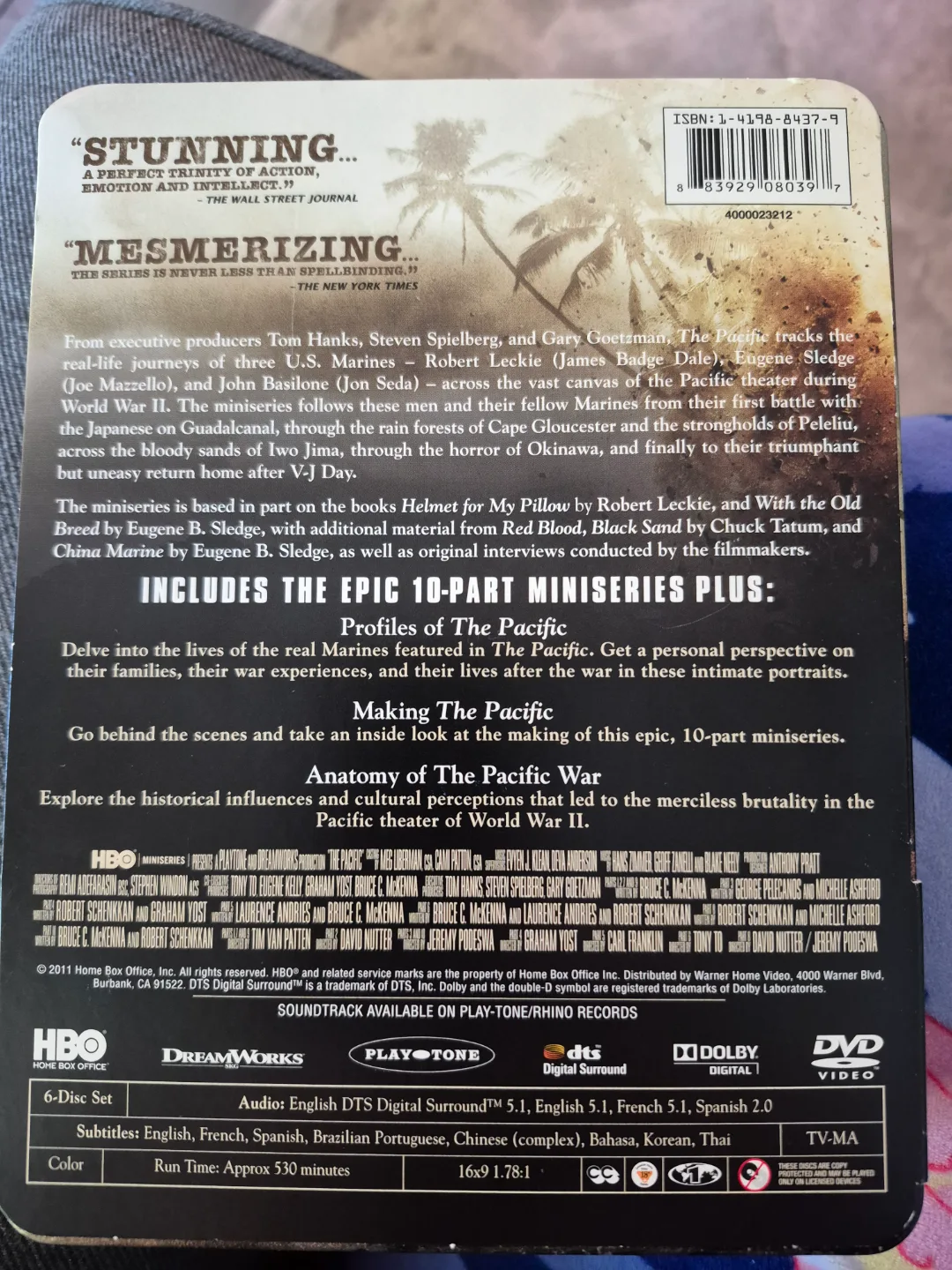 The Pacific 10-Part Miniseries DVD Box Set image indicator(6)