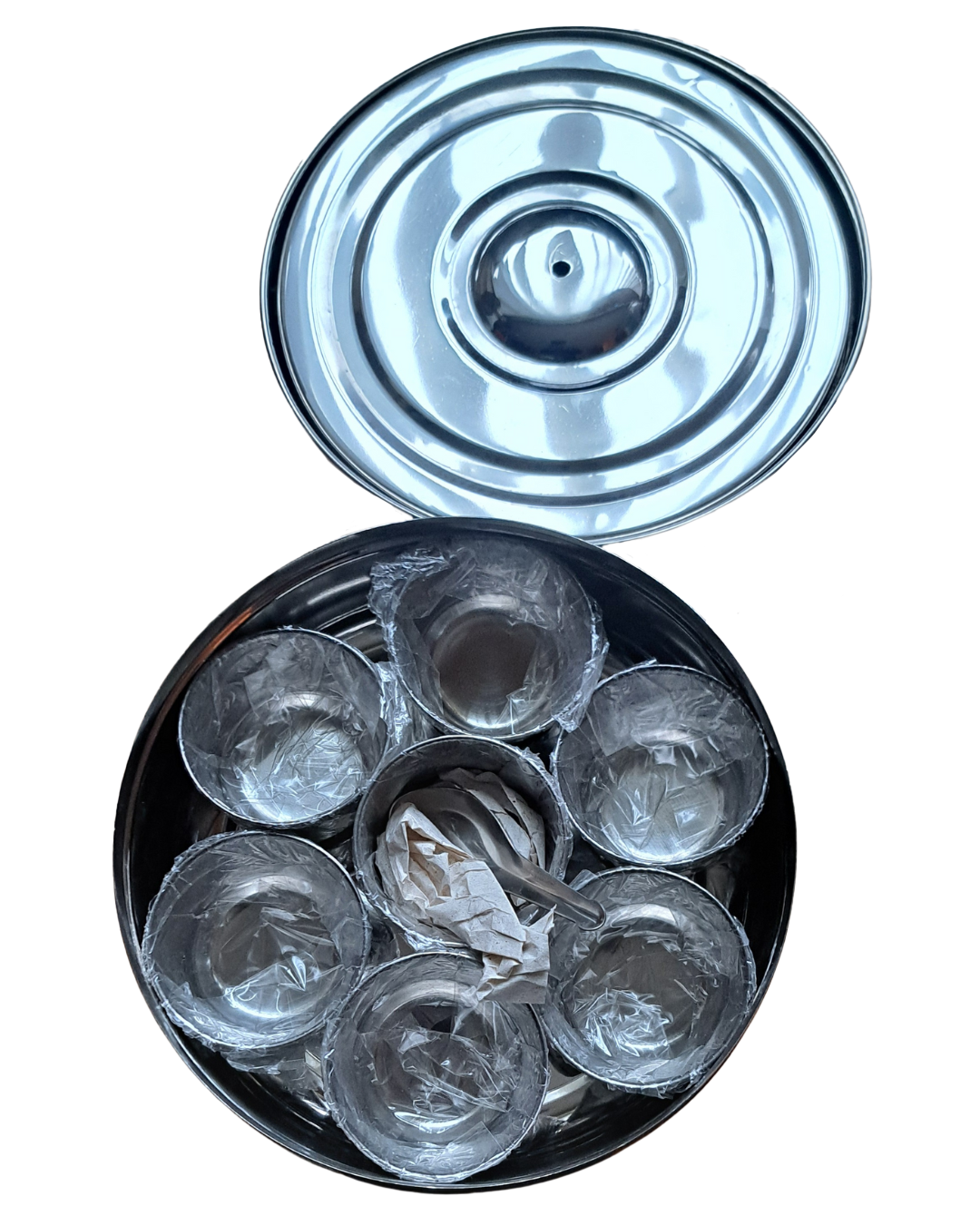 Stainless Steel Indian Masala Dabba Spice Box