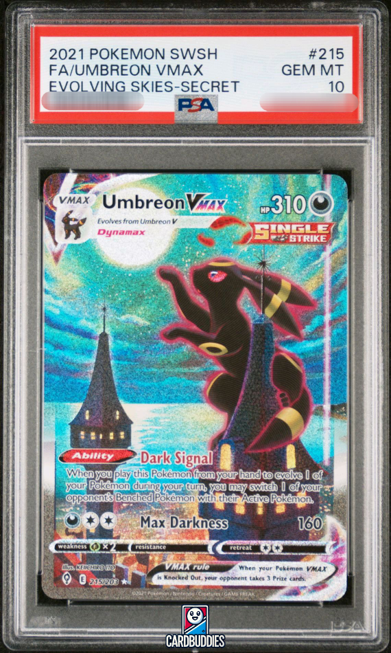 Umbreon VMAX (Evolving Skies) #215 Psa10