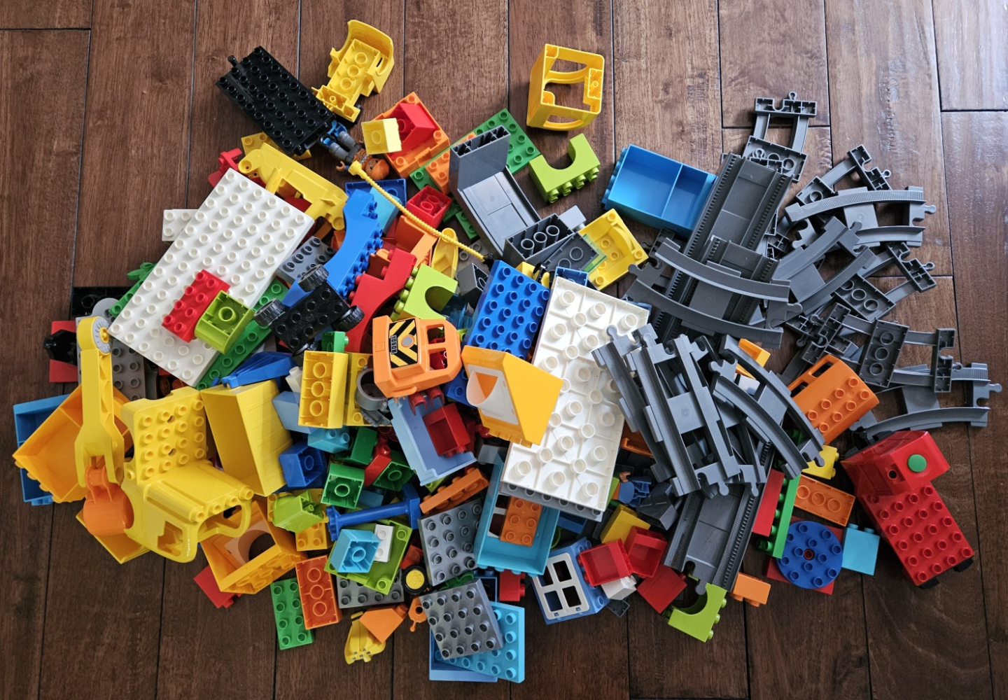 Lego duplo bulk about 200 pcs