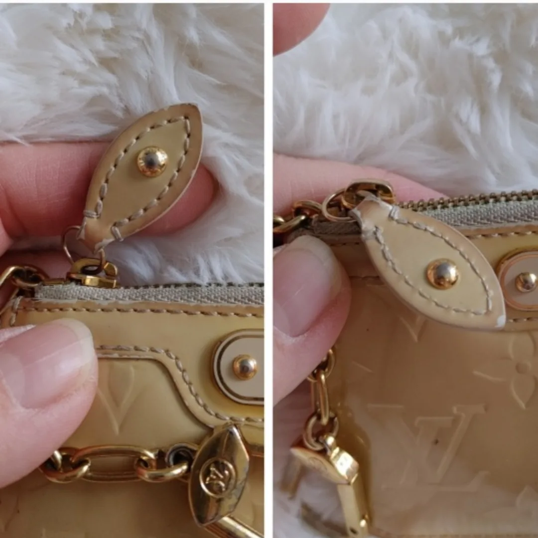 Louis Vuitton Monogram Vernis Key Pouch image indicator(8)