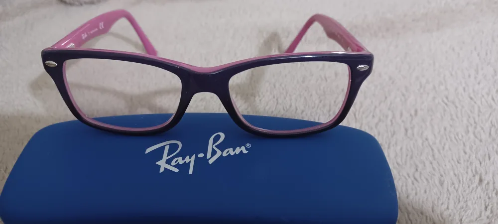 Ray-Ban Kids Eyeglass Frames - Pink and Purple image indicator(3)