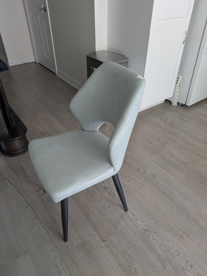Glass Dining Table and Four Chairs Set - photo 4