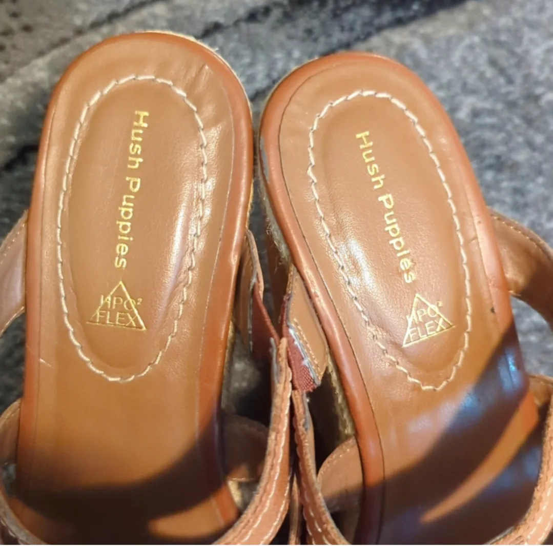 Hush Puppies Wedge Sandals - Size 7.5 image indicator(8)