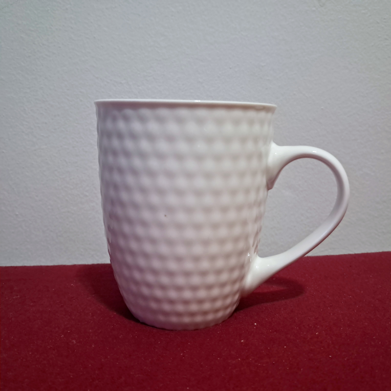NEW NEVER USED White Ceramic Mug