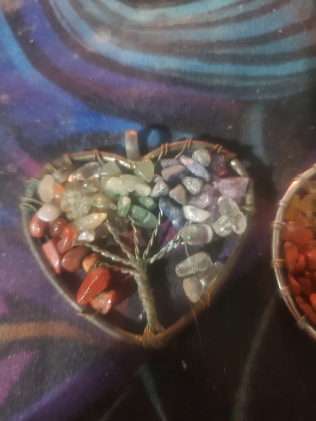 Handmade Chakra Tree of Life Pendants thumbnail