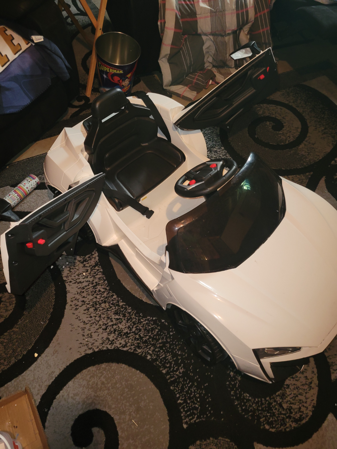 Kids Ride-On Electric Car - White with parental controls - photo 4