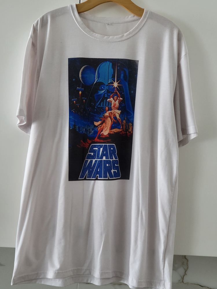 Star Wars  Rare Movie Poster T-Shirt.
