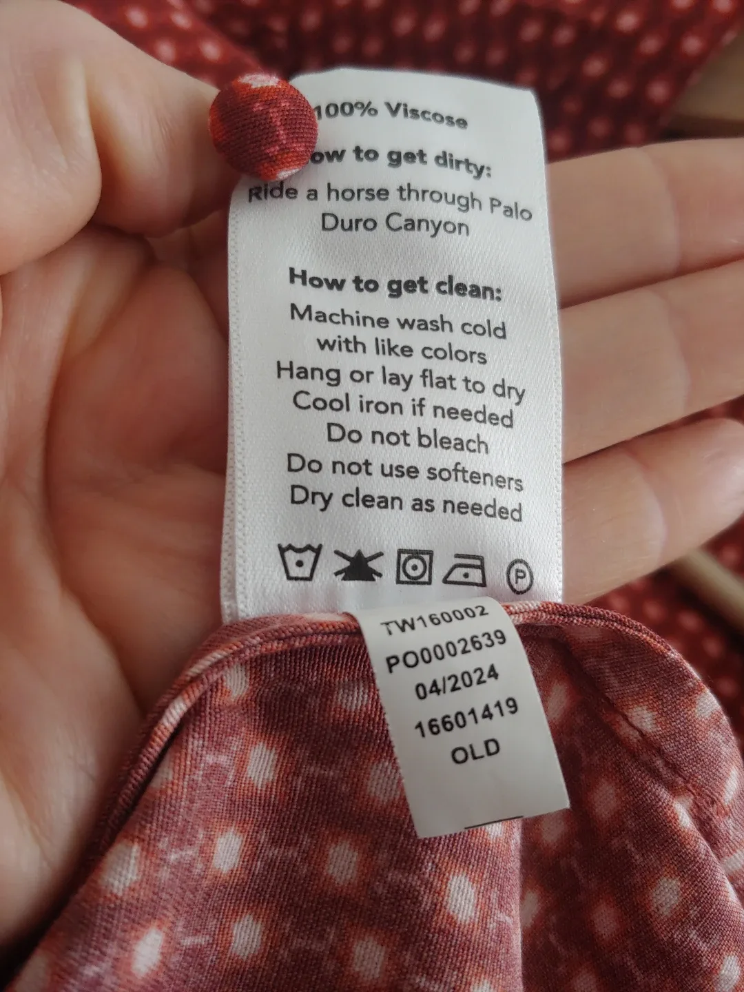 New Tecovas dress, size S image indicator(9)