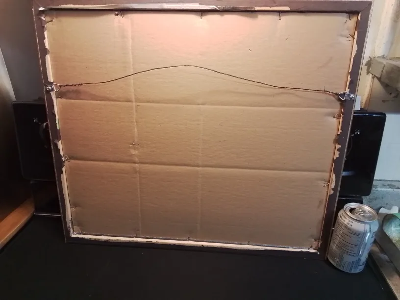 Framed Autumn Oil Landscape Painting image indicator(10)