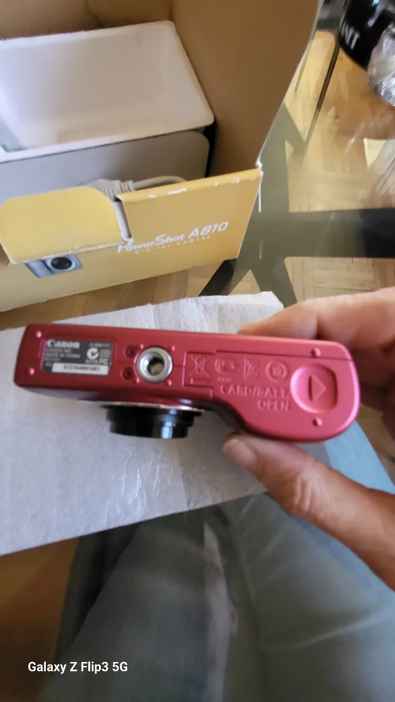 Canon PowerShot A810 Digital Camera - Pink image indicator(7)