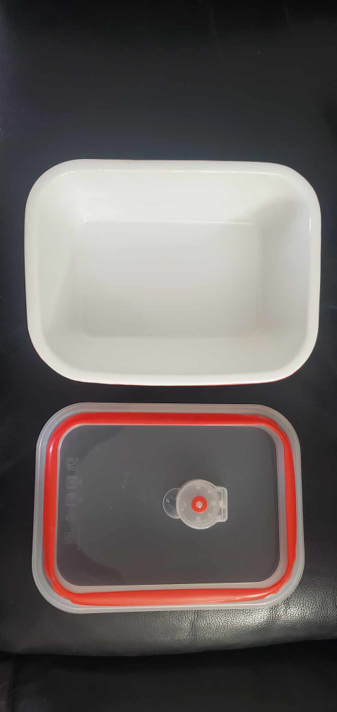 Ceramic Food Storage Container with Lid