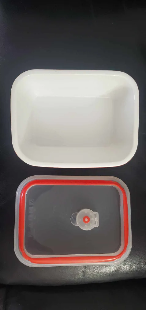 Ceramic Food Storage Container with Lid thumbnail