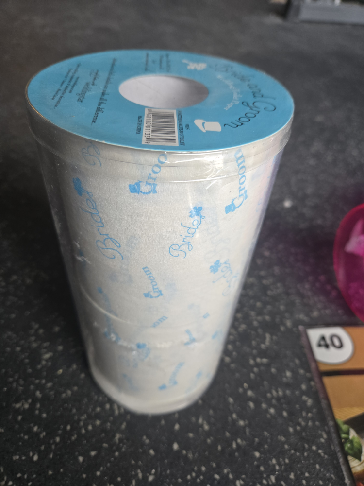 Wedding Toilet Paper