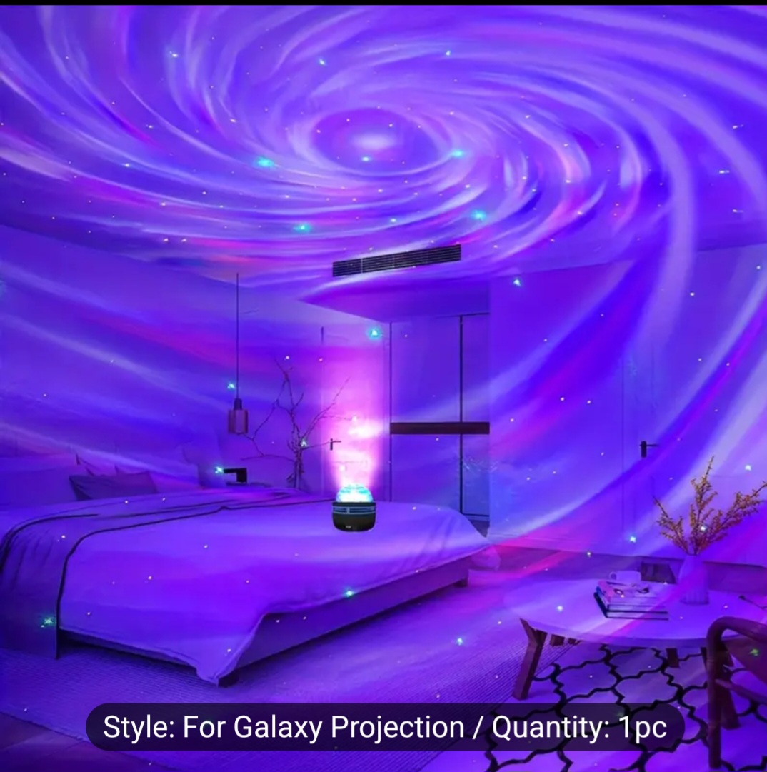 LED Galaxy Projector Night Light with Remote - photo 2