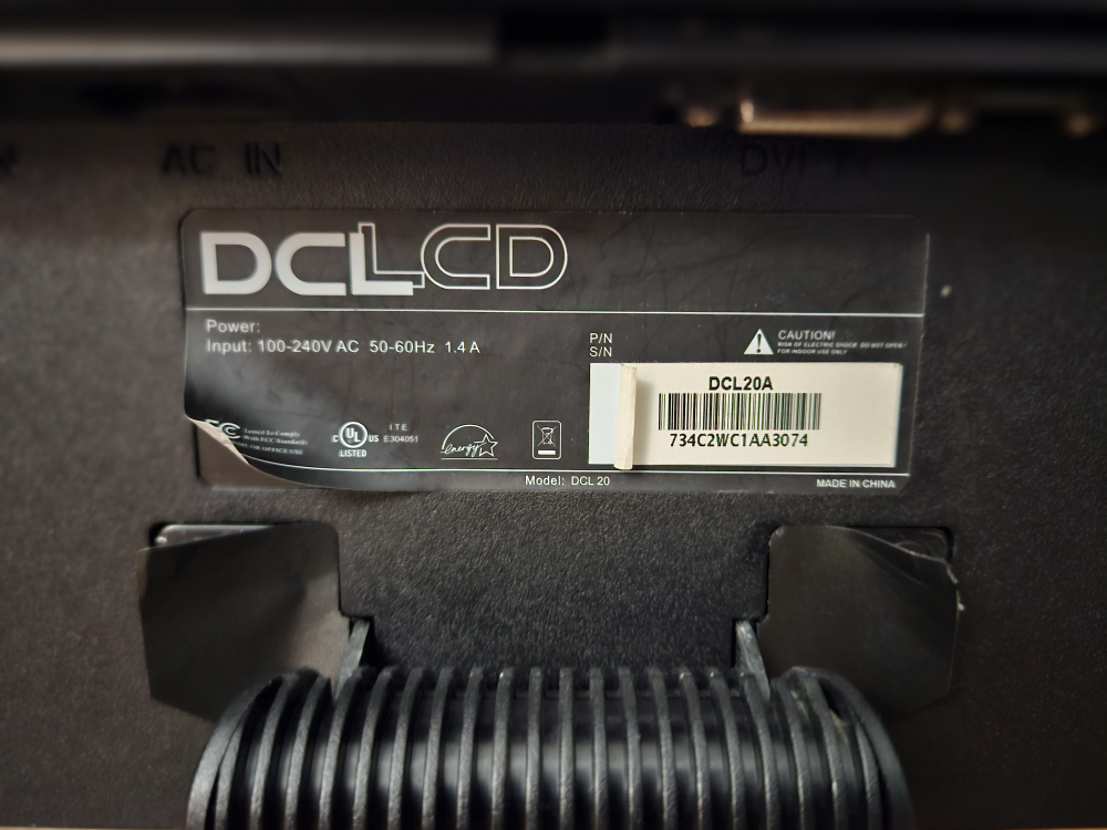 20” DCLCD Monitor - (SERIOUS BUYERS ONLY ALSO READ DESCRIPTION) - photo 4