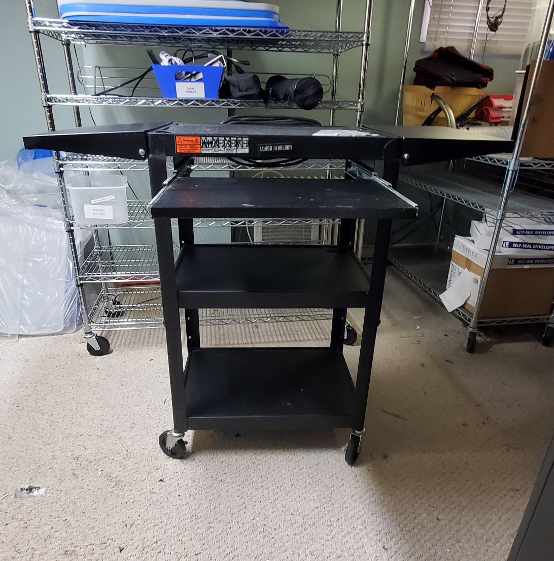 Luxor AV Keyboard Cart - Mobile Workstation - photo 2