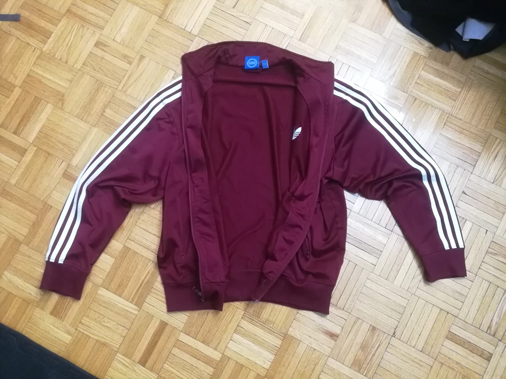 Vintage Adidas Red Track Jacket Size - Large - photo 3