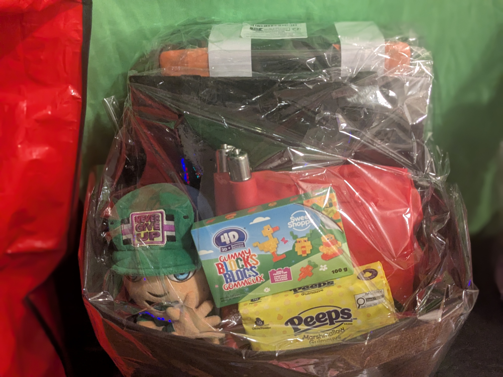 Gift Basket with karate things