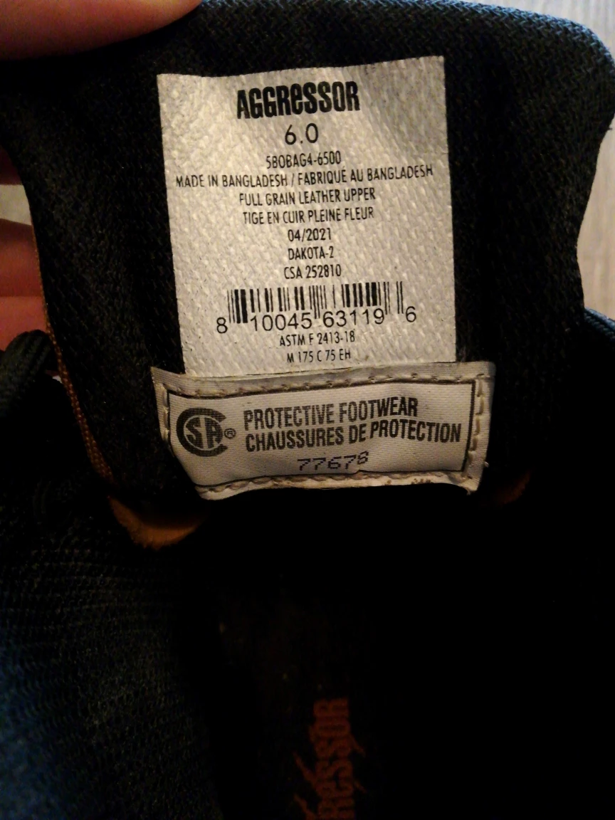 Aggressor Protective Footwear – Safety Work Shoes - photo 3