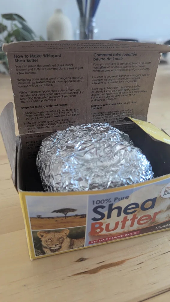100% Pure Shea Butter 💚 image indicator(2)