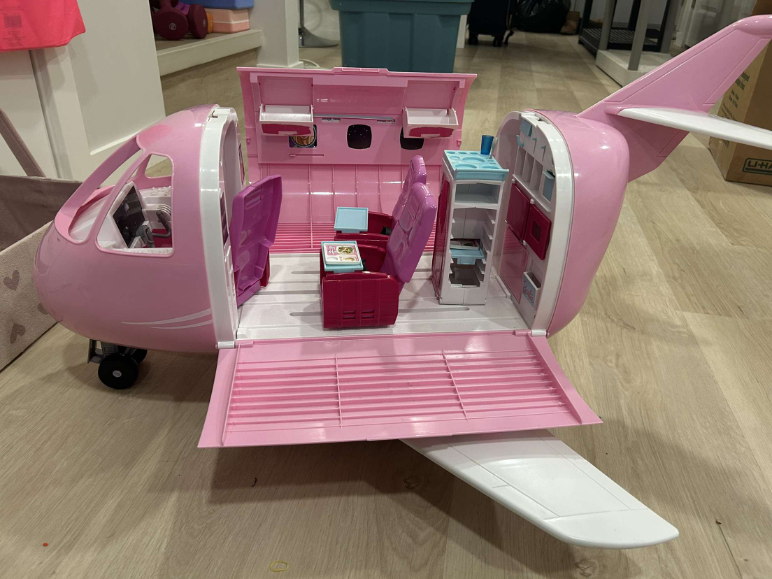 Barbie Pink Airplane Playset