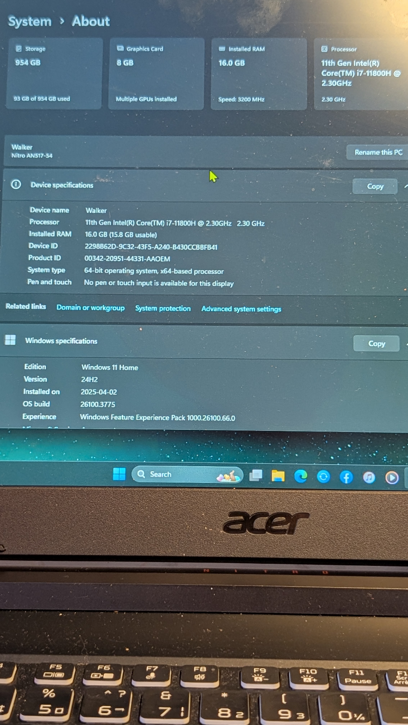 Acer Nitro 5 AN517-54-79L1 Gaming Laptop - photo 3