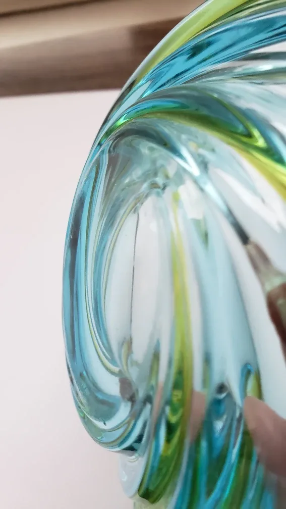 Vintage Mid-Century Modern Glass Ashtray image indicator(5)