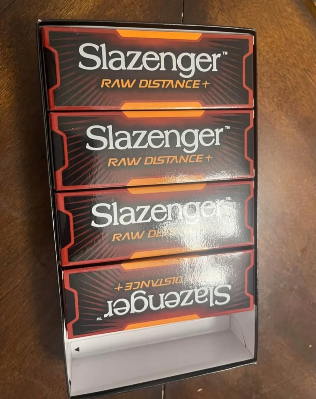 Slazenger Raw Distance+ Golf Balls - 12 Balls thumbnail