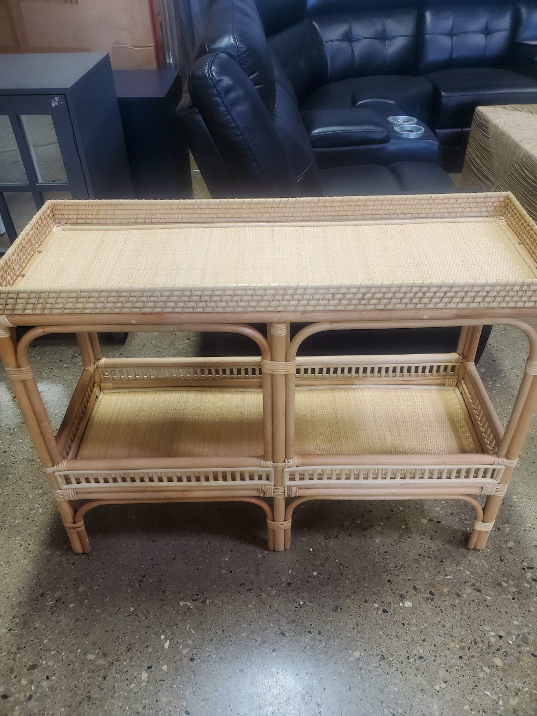 Natural Rattan bar cart (New) - photo 5