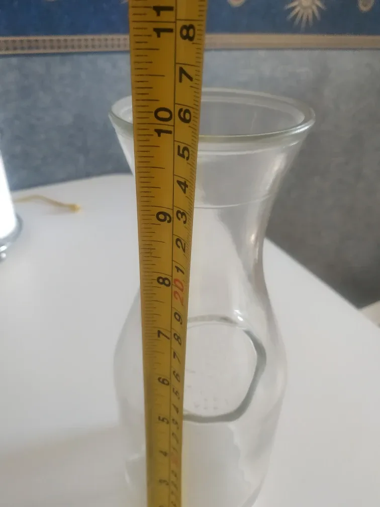 Vintage Glass Juice Jug💚 image indicator(2)