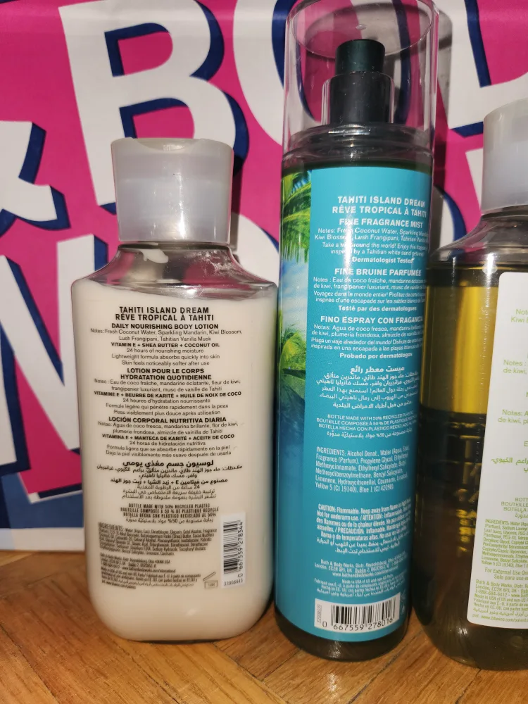 Bath & Body Works Tahiti Island Dream trio image indicator(4)