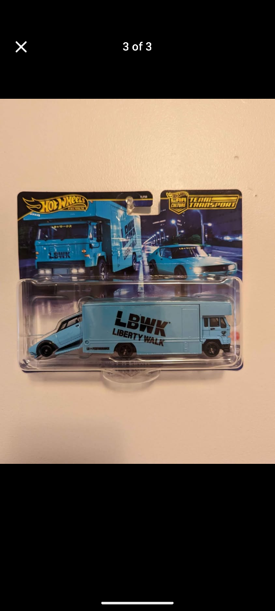 Hot Wheels Liberty Walk Team Transport