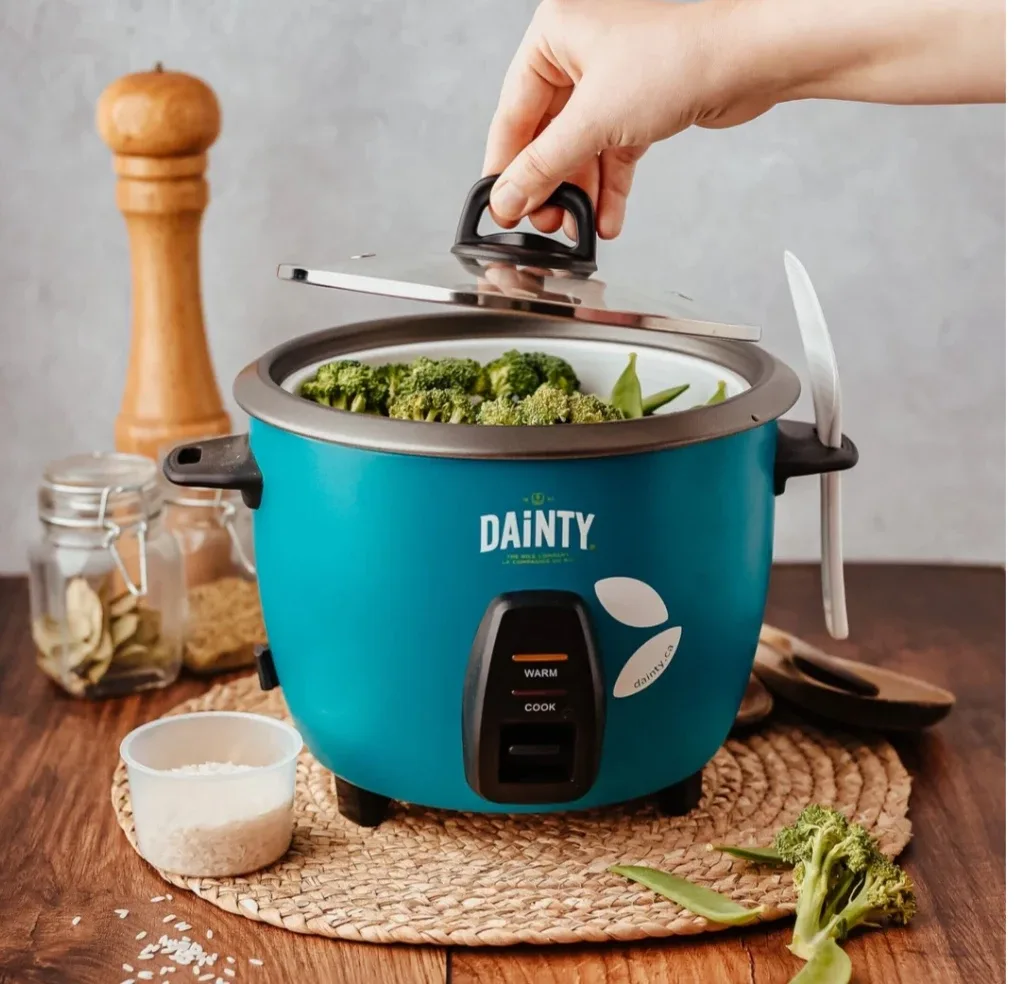 💚 Dainty Rice Cooker - Teal BNIB image indicator(6)