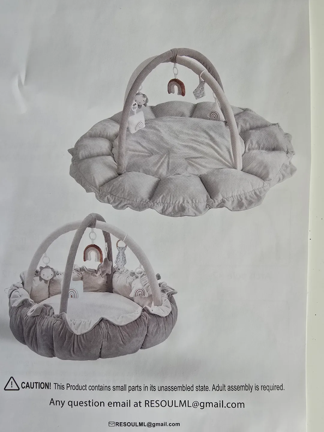 Brand new Baby PlayMat in box manual all accessories $49 image indicator(2)