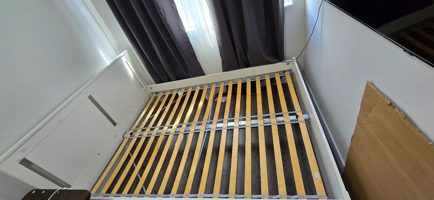 IKEA Queen Size Bed Frame, Mattress not included image indicator(7)