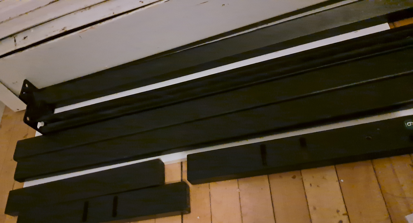 Black Twin Bed Frame - photo 2