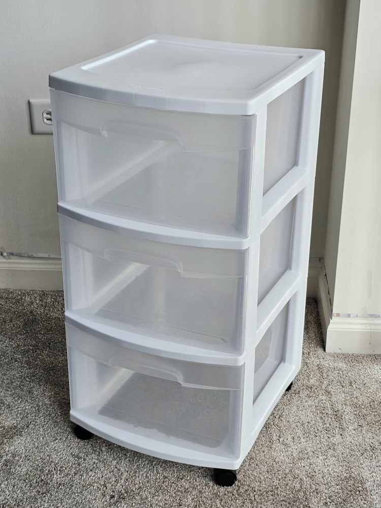 Sterilite 3-Drawer Cart