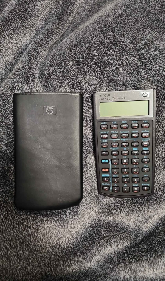 HP B10ii + Financial Calculator