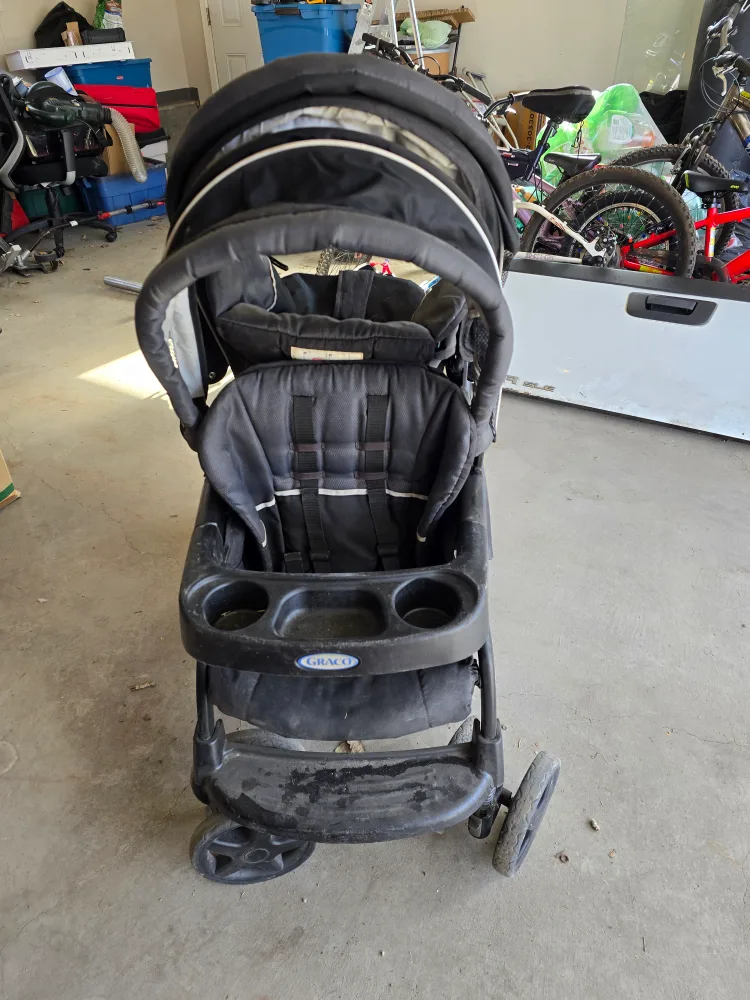 Graco ready 2 grow Double Stroller with Rain cover image indicator(8)