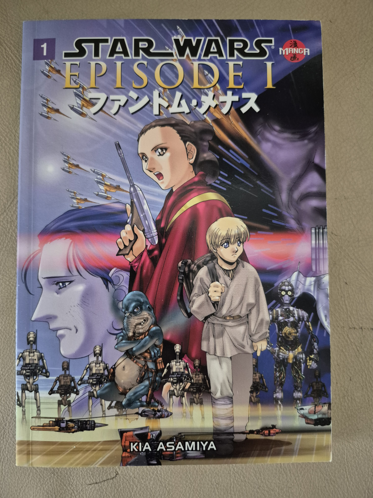 Star Wars Episode I The Phantom Menace Manga Volume 1